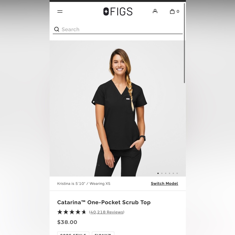 FIGS scrub top Catarina AUTHENTIC